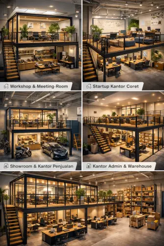 Mezzanine Ruang Kantor di Tanjung Duren Utara