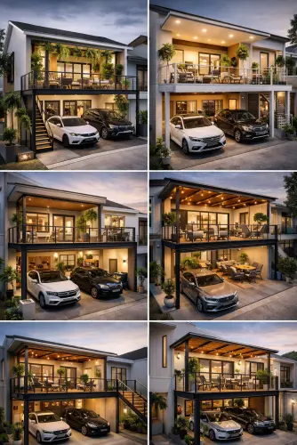 Mezannine Teras Rumah Keren di Tanjung Duren Utara